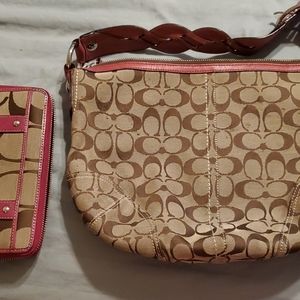 Purse and matching wallet